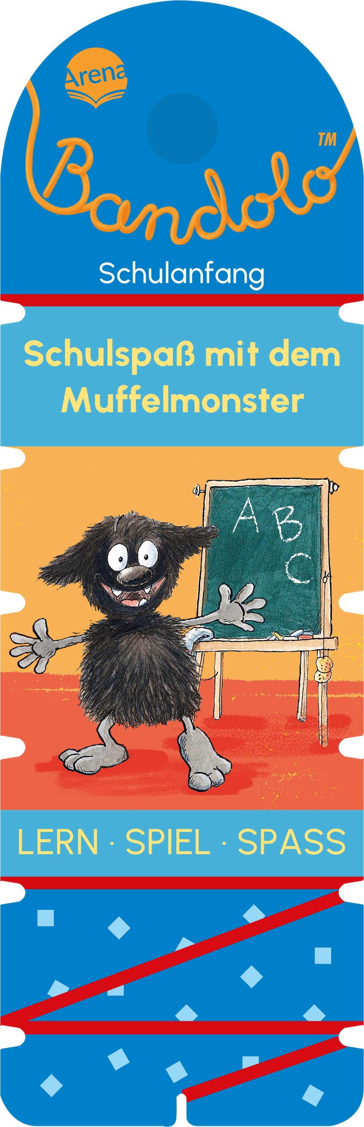 Bandolo. Schulspaß mit dem Muffelmonster: Lernspiel mit Lösungskontrolle für Kinder ab 6 Jahren