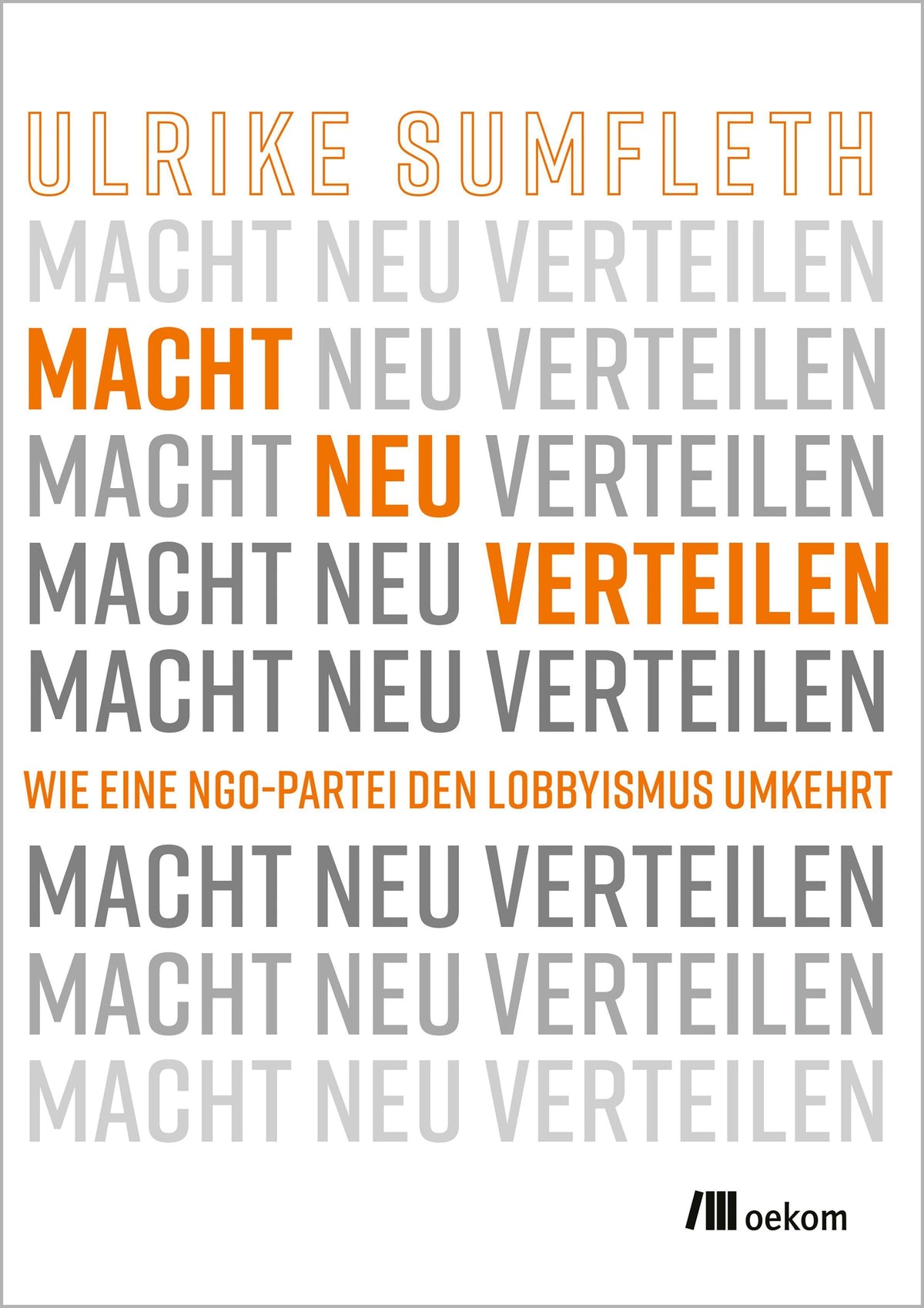 Buchcover: Macht neu verteilen