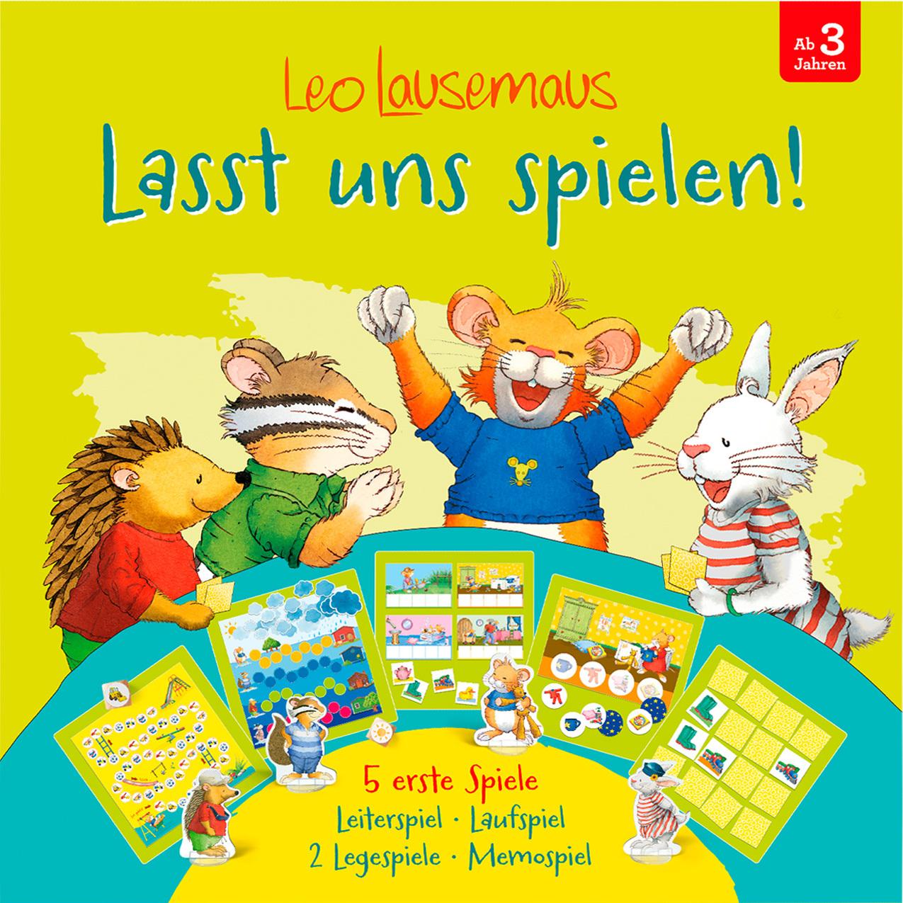 Leo Lausemaus: Lasst uns spielen! - Spielesammlung