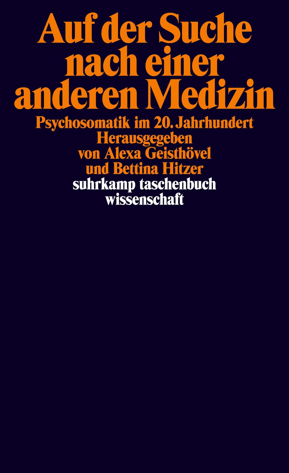 Buchcover: Auf der Suche nach einer anderen Medizin