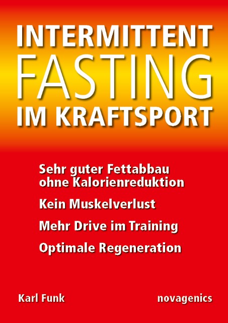 Buchcover: Intermittent Fasting im Kraftsport