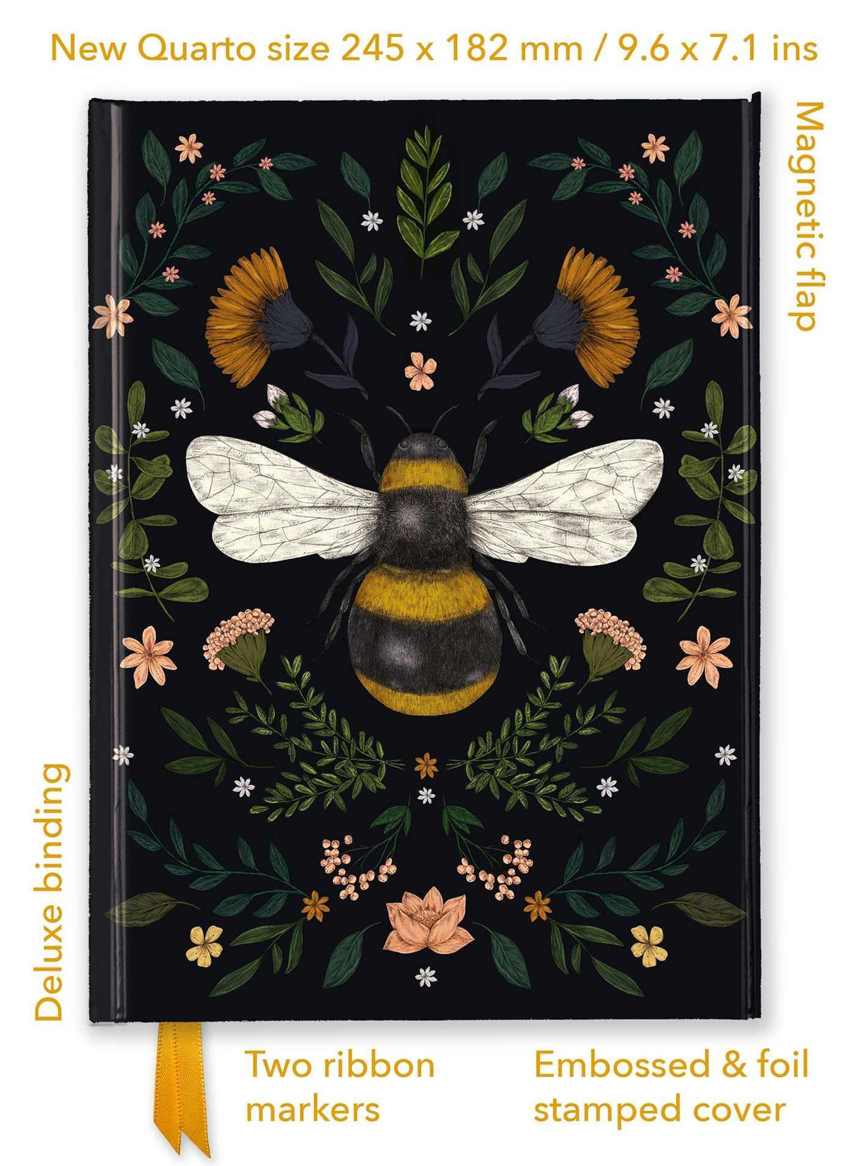 Buchcover: Jade Mosinski: Bee (Foiled Quarto Journal)