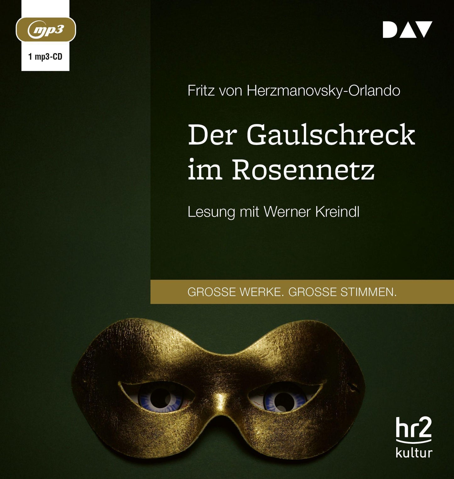 Der Gaulschreck im Rosennetz,1 Audio-CD, 1 MP3