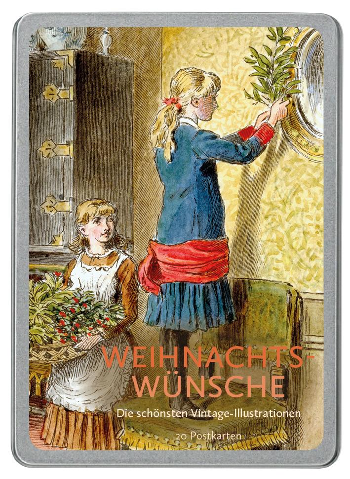 Buchcover: Weihnachtswünsche Postkarten VE 20