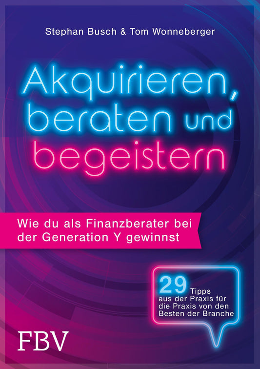 Buchcover: Akquirieren, beraten und begeistern
