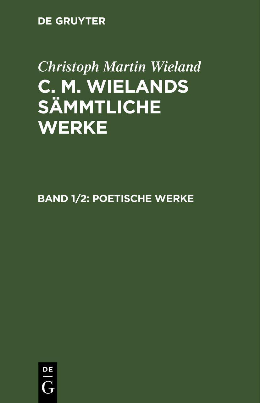 Poetische Werke, Band 1, 2