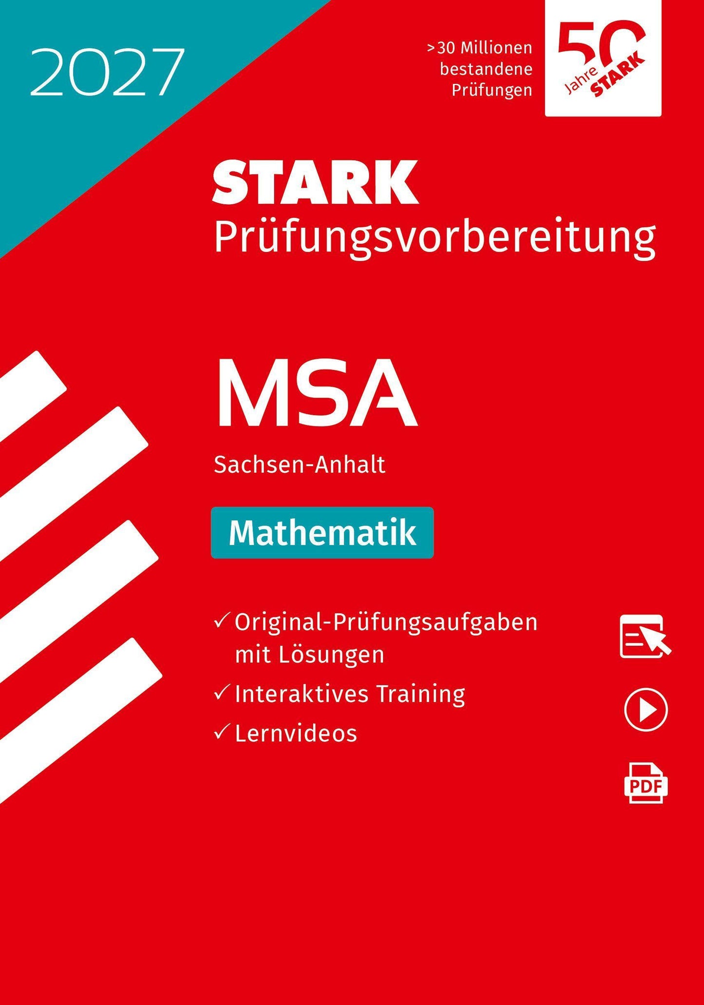 STARK Mathematik - MSA (Mittlerer Schulabschluss) 2027 Sachsen-Anhalt - Prüfungsvorbereitung