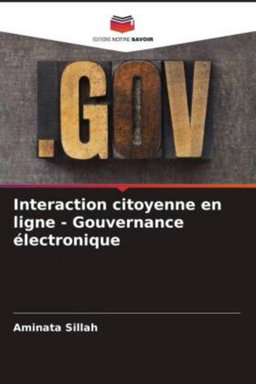 Buchcover: Interaction citoyenne en ligne - Gouvernance électronique