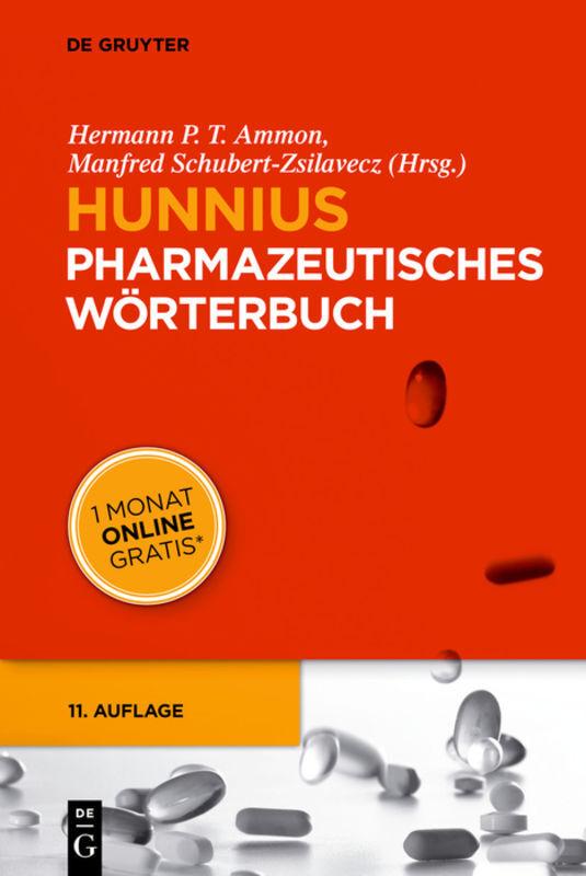 Buchcover: Hunnius Pharmazeutisches Wörterbuch