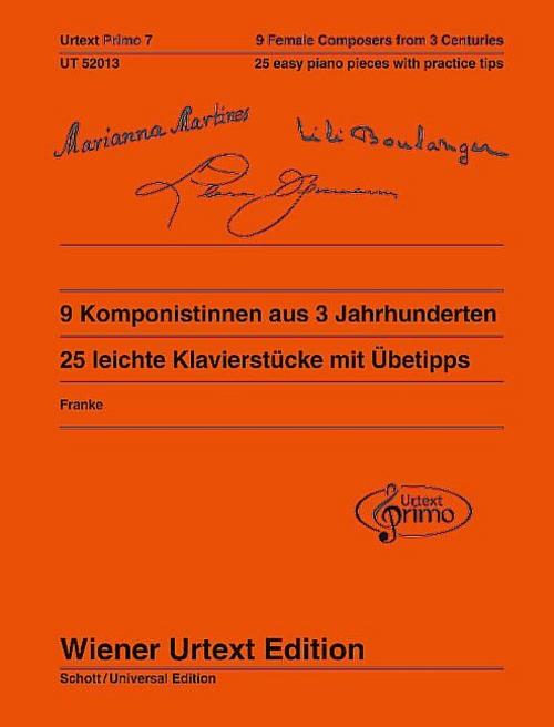 9 Komponistinnen aus 3 Jahrhunderten