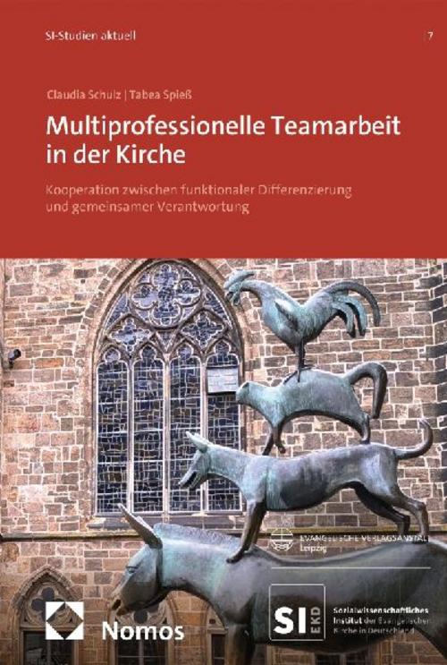 Buchcover: Multiprofessionelle Teamarbeit in der Kirche