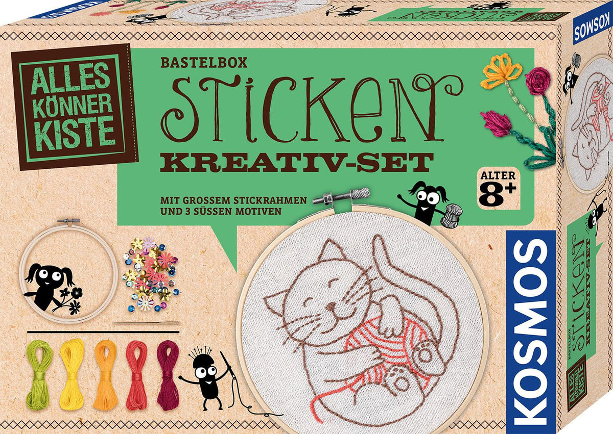Buchcover: Sticken Kreativ-Set