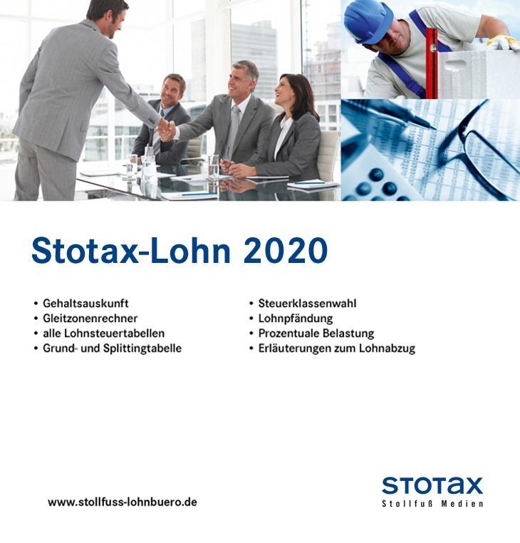 Stotax-Lohn 2020,CD-ROM
