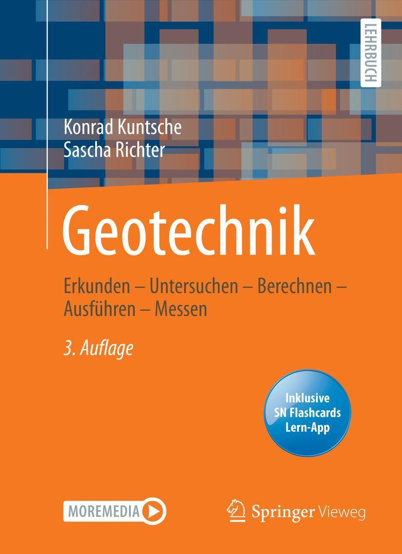 Buchcover: Geotechnik
