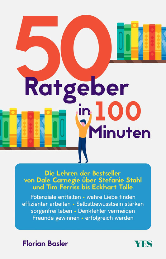 Buchcover: 50 Ratgeber in 100 Minuten