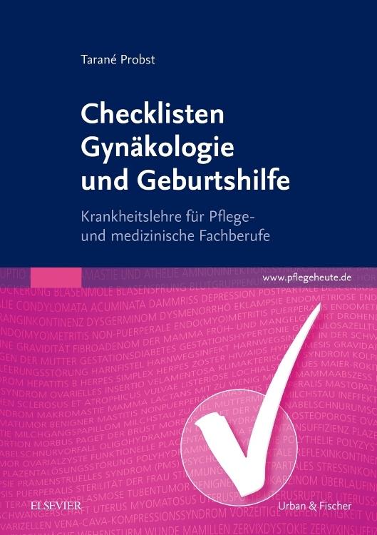 Buchcover: Checklisten Gynäkologie und Geburtshilfe