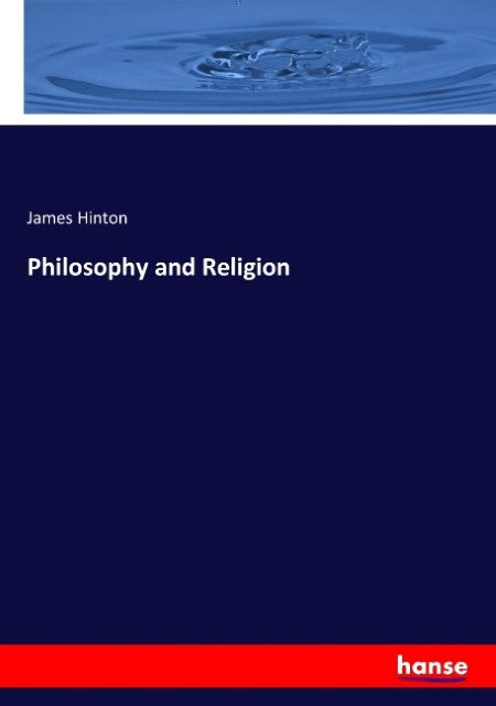 Philosophy and Religion