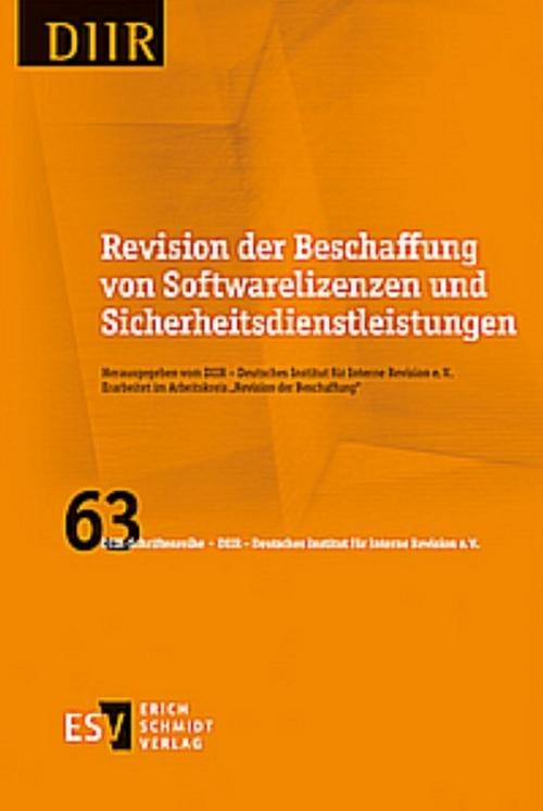 Revision der Beschaffung von Softwarelizenzen und Sicherheitsdienstleistungen