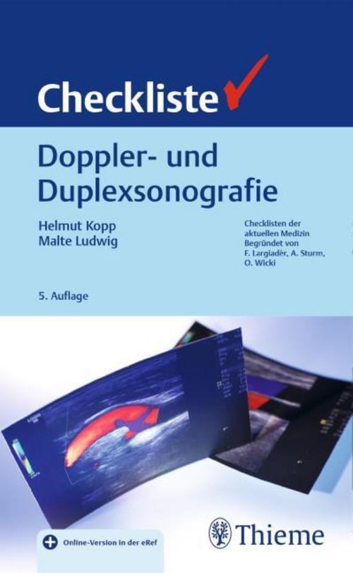 Buchcover: Checkliste Doppler- und Duplexsonografie
