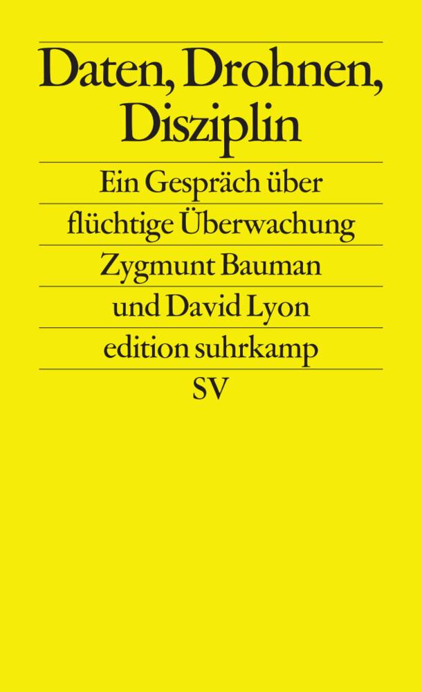 Buchcover: Daten, Drohnen, Disziplin