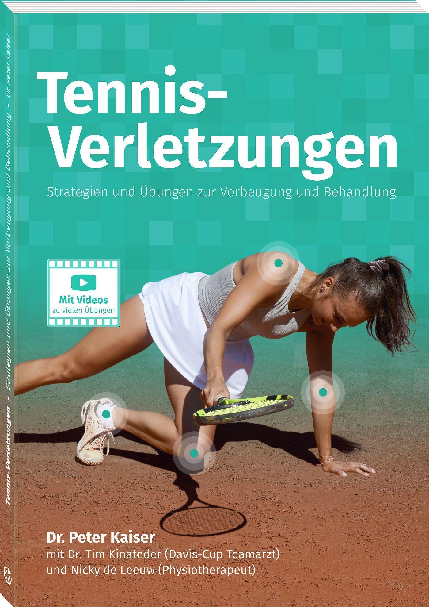 Buchcover: Tennis-Verletzungen