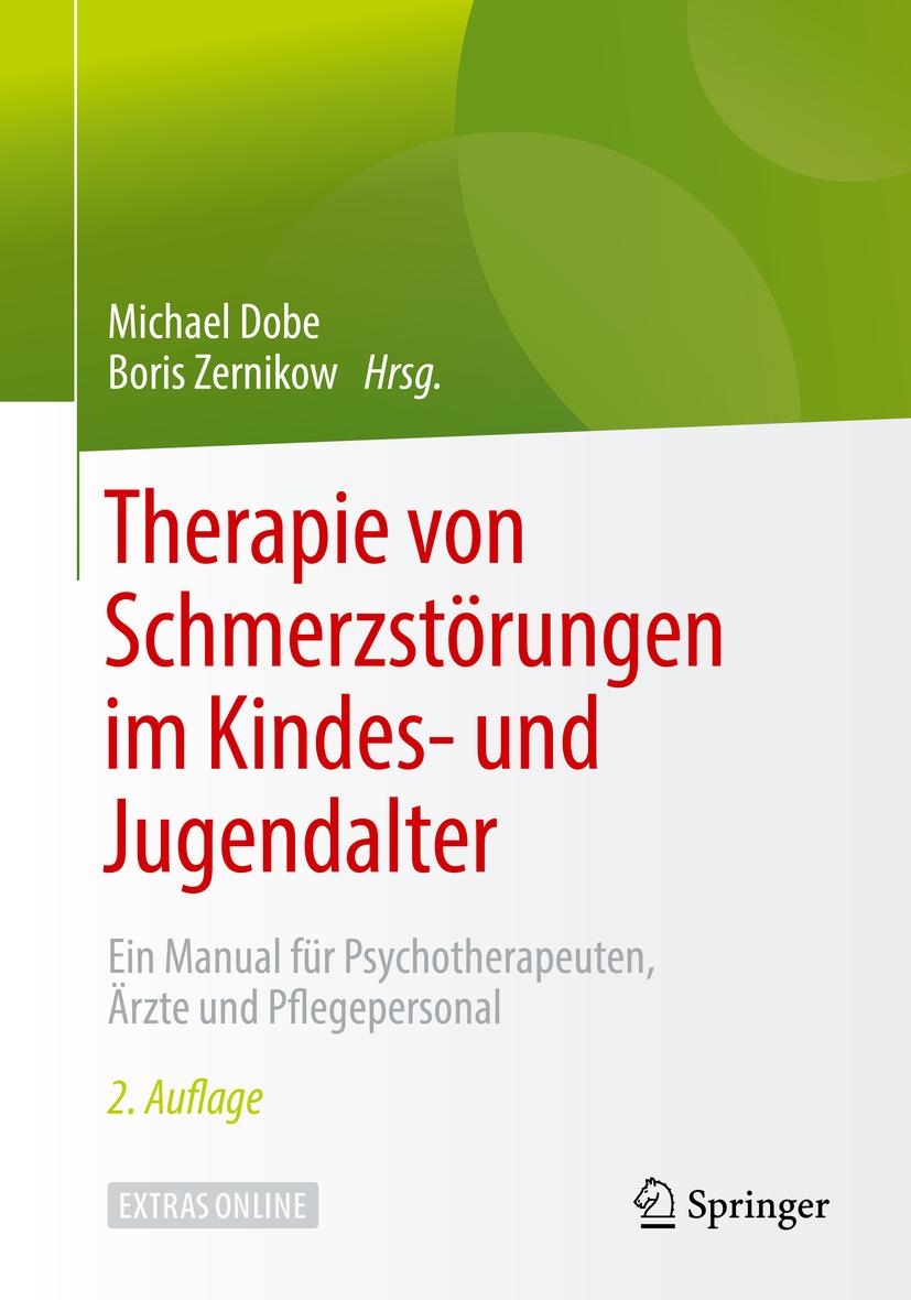 Buchcover: Therapie von Schmerzstörungen im Kindes- und Jugendalter