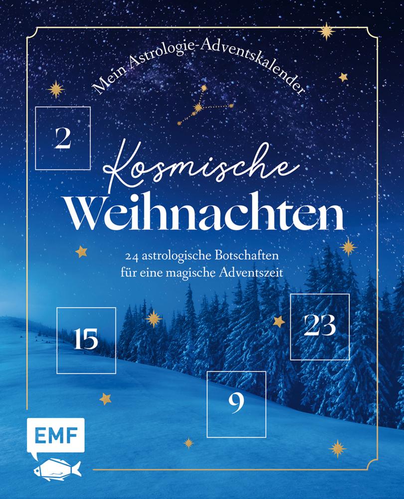 Buchcover: Mein Astrologie-Adventskalender-Buch: Kosmische Weihnachten
