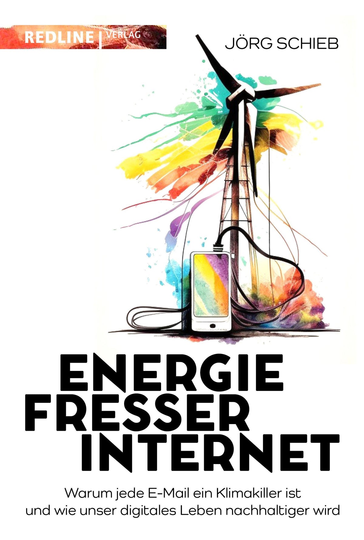 Buchcover: Energiefresser Internet