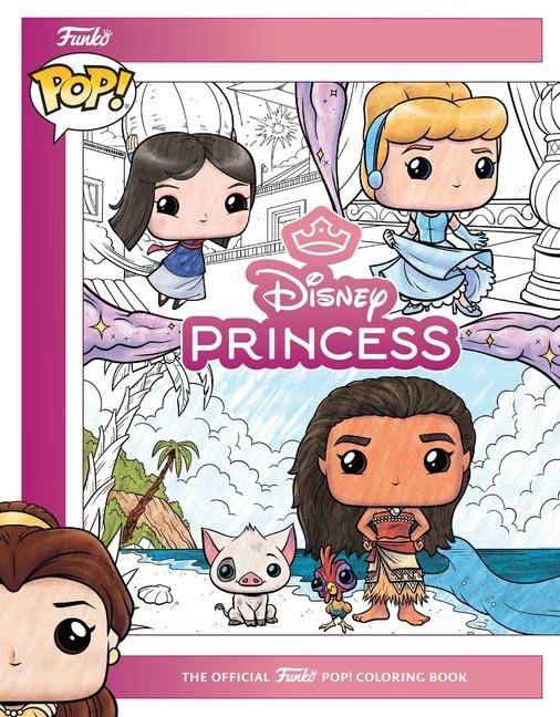 Disney Princesses Official Funko POP! Coloring Book