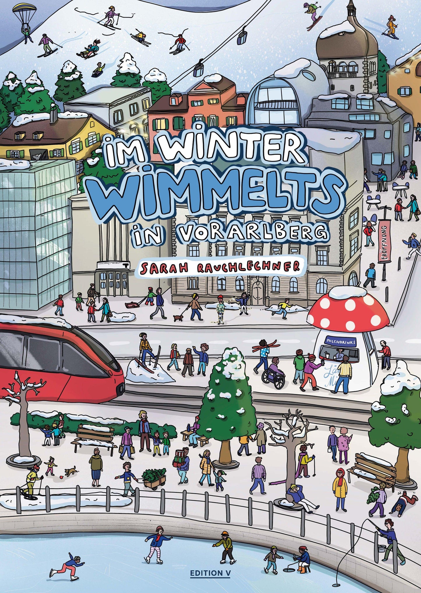 Im Winter wimmelts in Vorarlberg