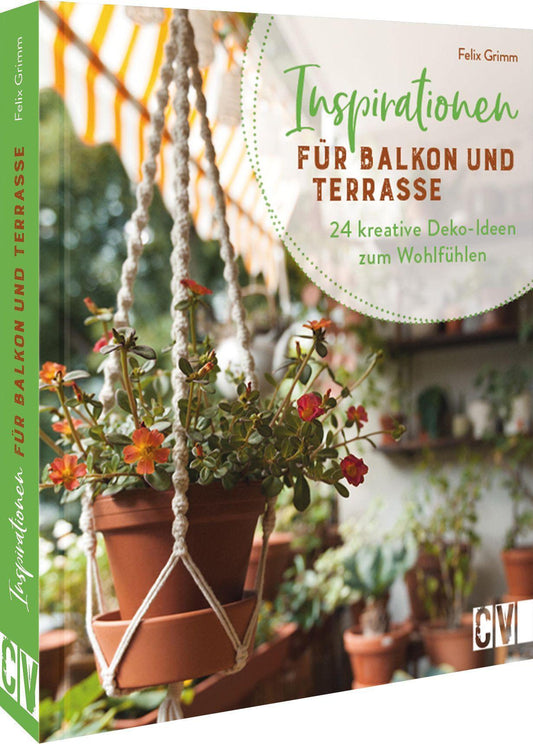 Buchcover: Inspirationen für Balkon und Terrasse