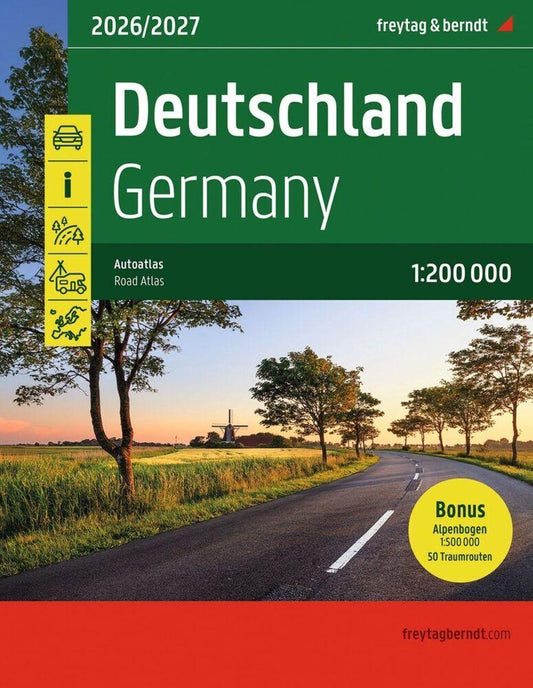 freytag & berndt Autoatlas Deutschland 2026/2027 1:200.000