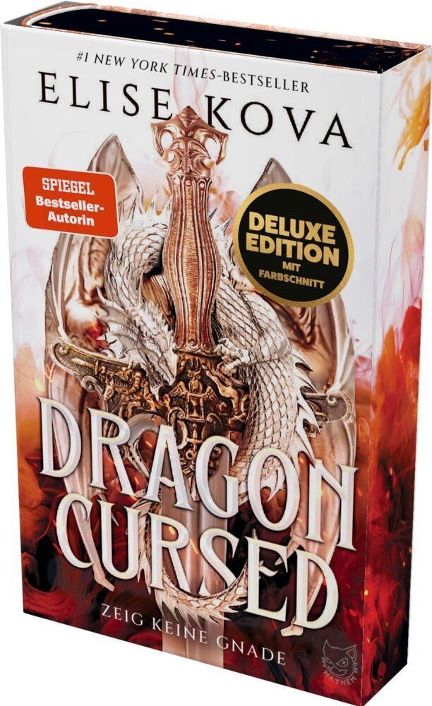 Dragon Cursed – Zeig keine Gnade (Deluxe-Ausgabe) (Dragon Cursed 1): Roman | Drachen-Romantasy mit spektakulärer Ausstattung – Schuber, Farbschnitt und Drachenschuppen-Veredelung