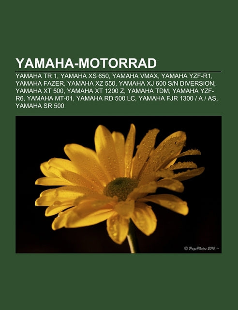 Buchcover: Yamaha-Motorrad