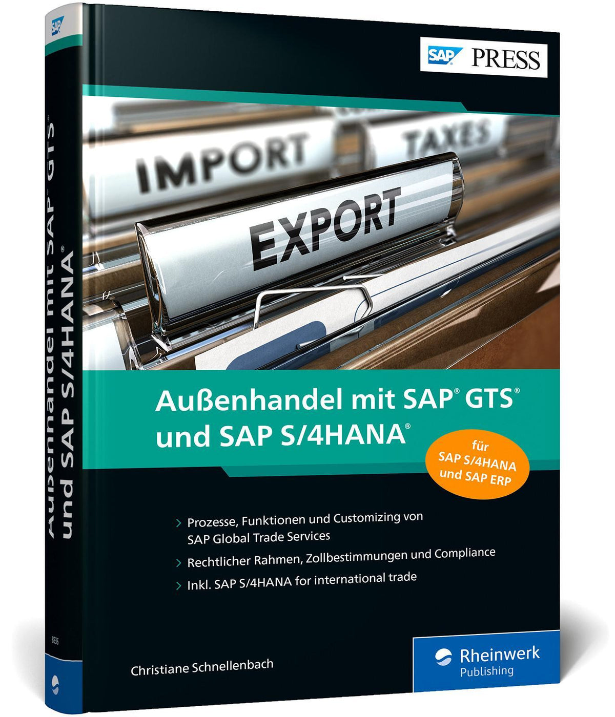 Buchcover: Außenhandel mit SAP GTS und SAP S/4HANA