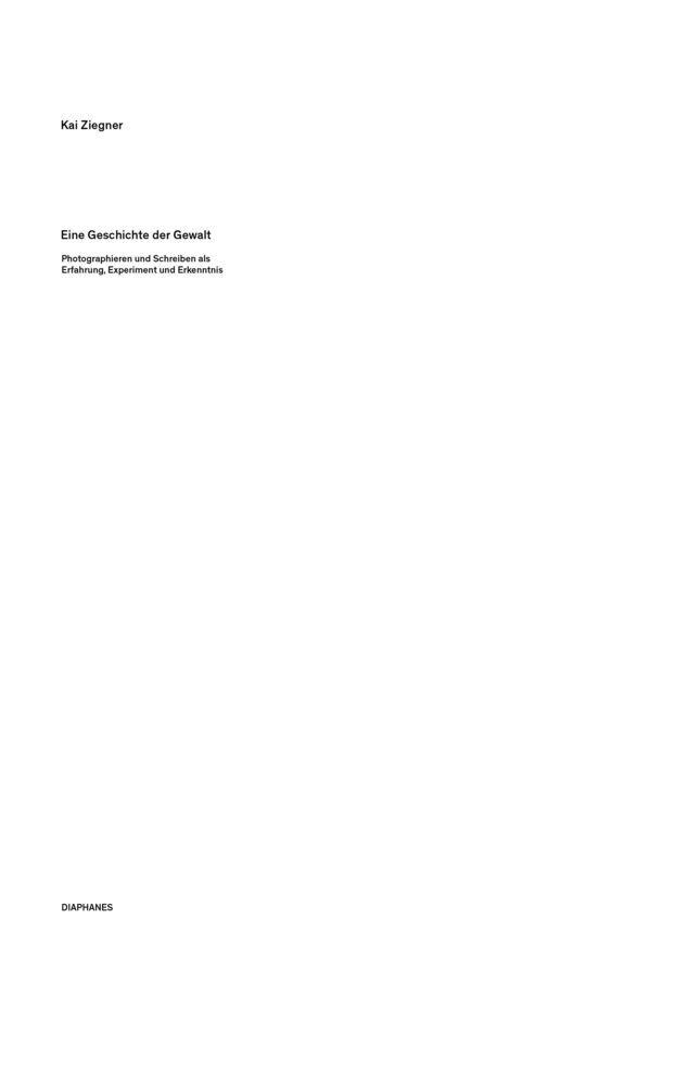Eine Geschichte der Gewalt
