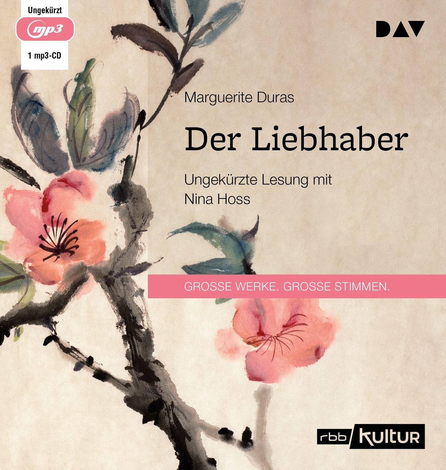 Der Liebhaber,1 Audio-CD, 1 MP3