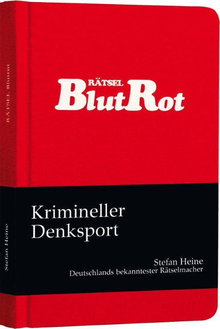 Buchcover: Rätsel blutrot