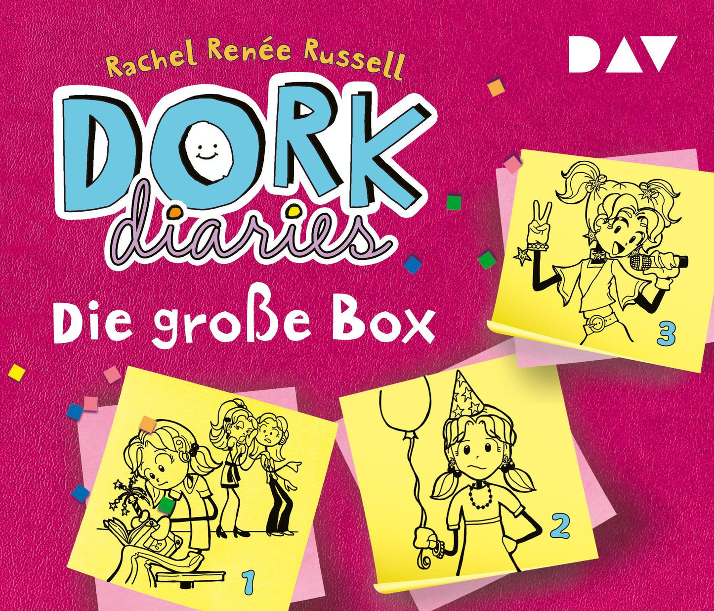 DORK Diaries - Die große Box (Teil 1-3),6 Audio-CD