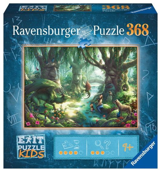 Kinderpuzzle 368 Teile - EXIT Puzzle Kids Der magische Wald