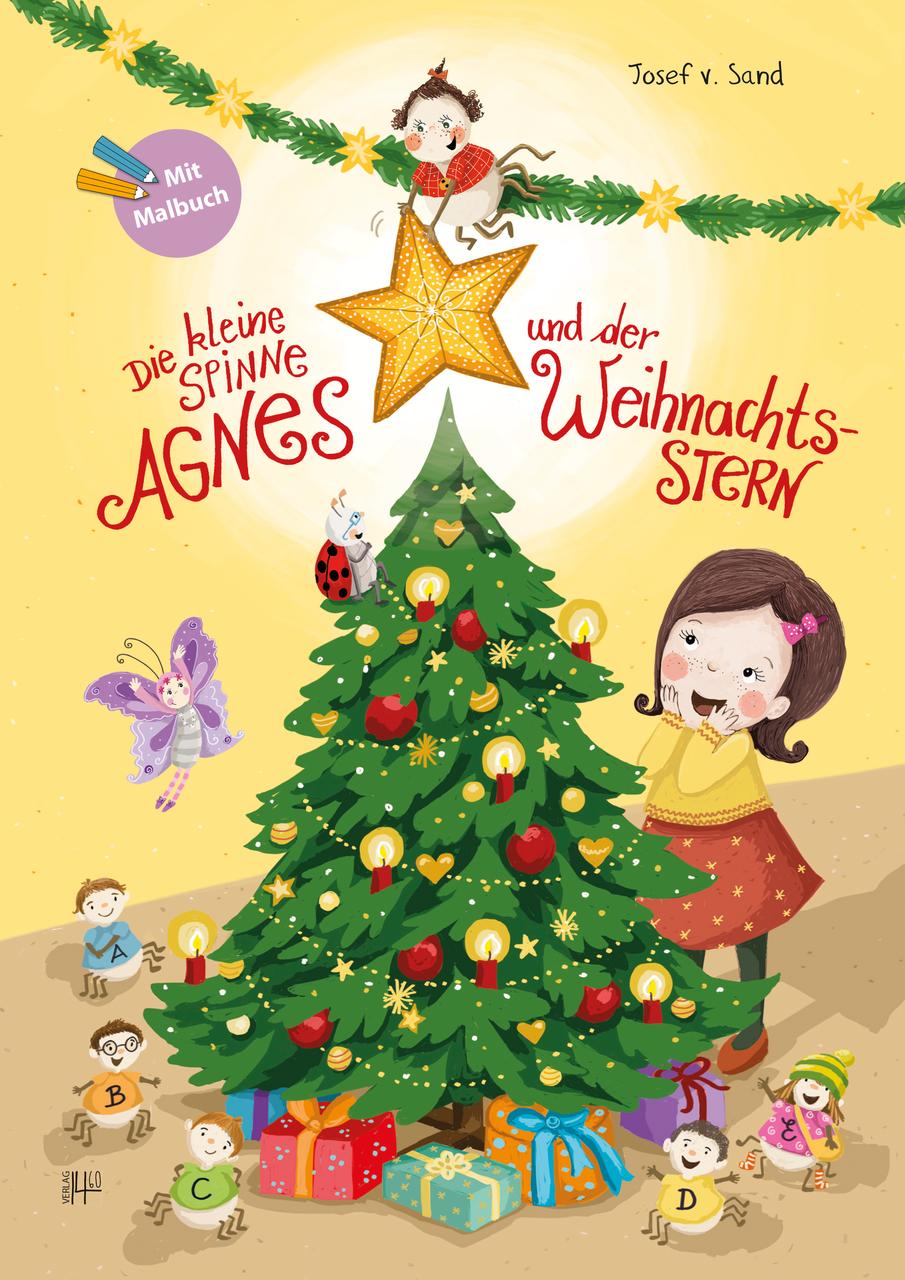 Die kleine Spinne Agnes und der Weihnachtsstern
