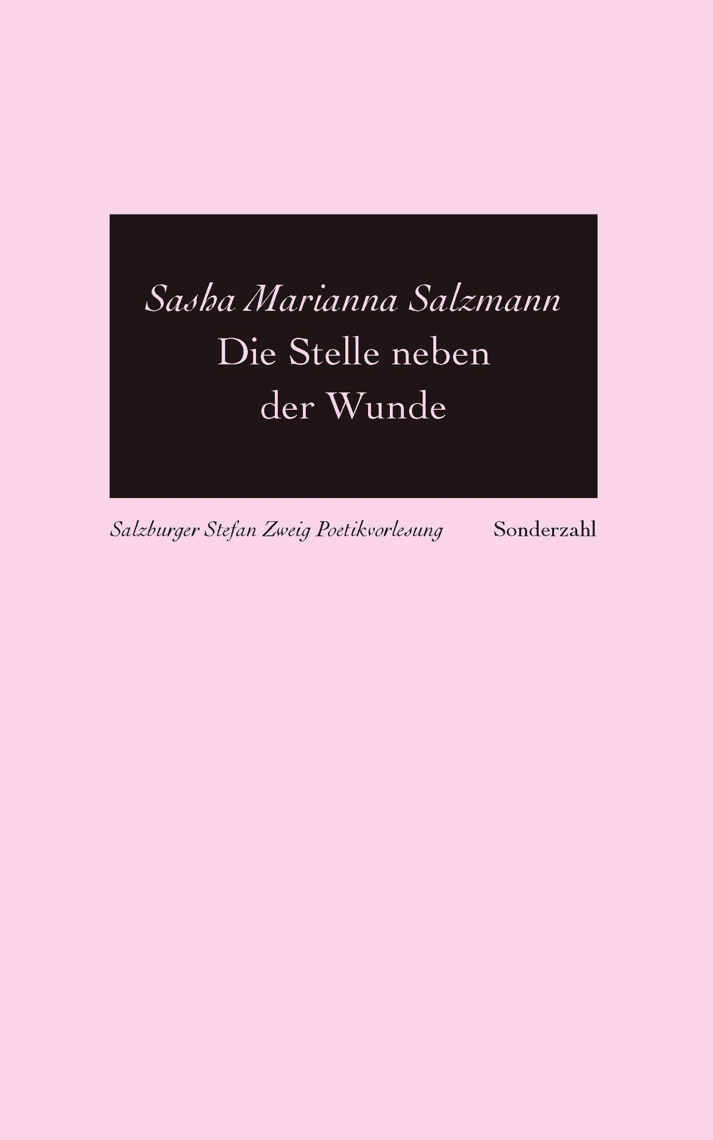 Die Stelle neben der Wunde