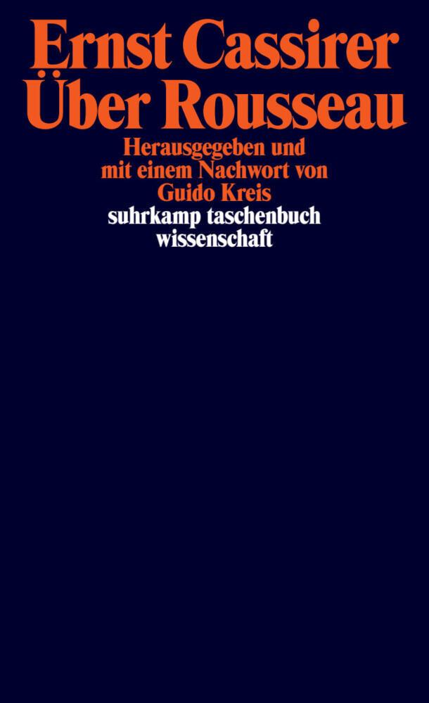 Buchcover: Über Rousseau