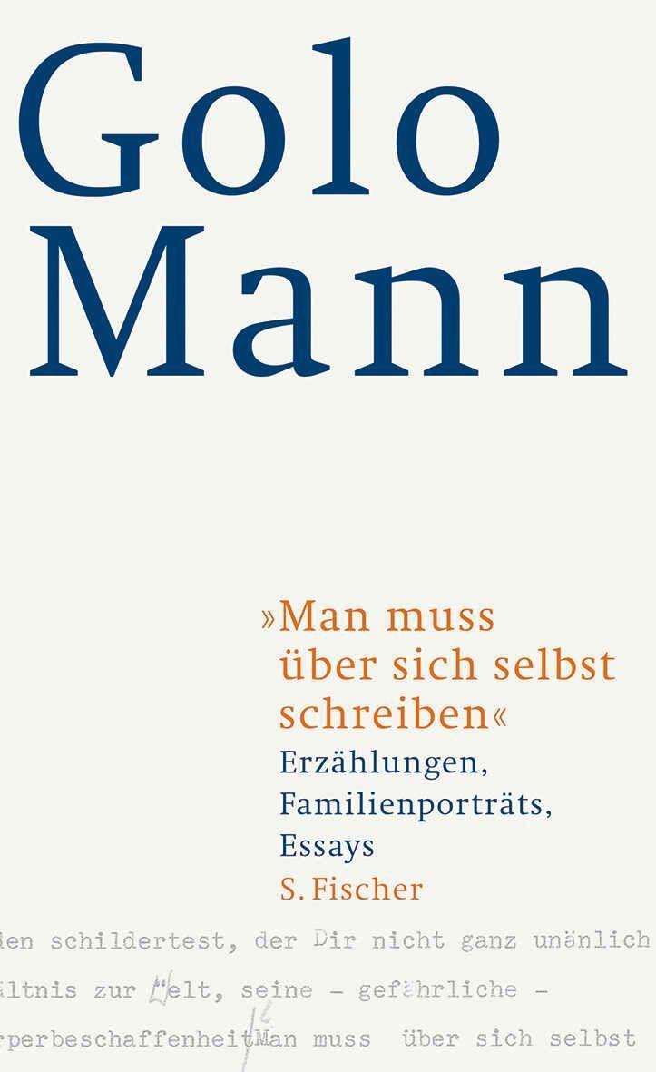 \"Man muss über sich selbst schreiben\"