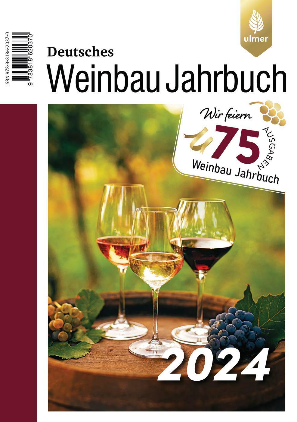 Buchcover: Deutsches Weinbaujahrbuch 2024