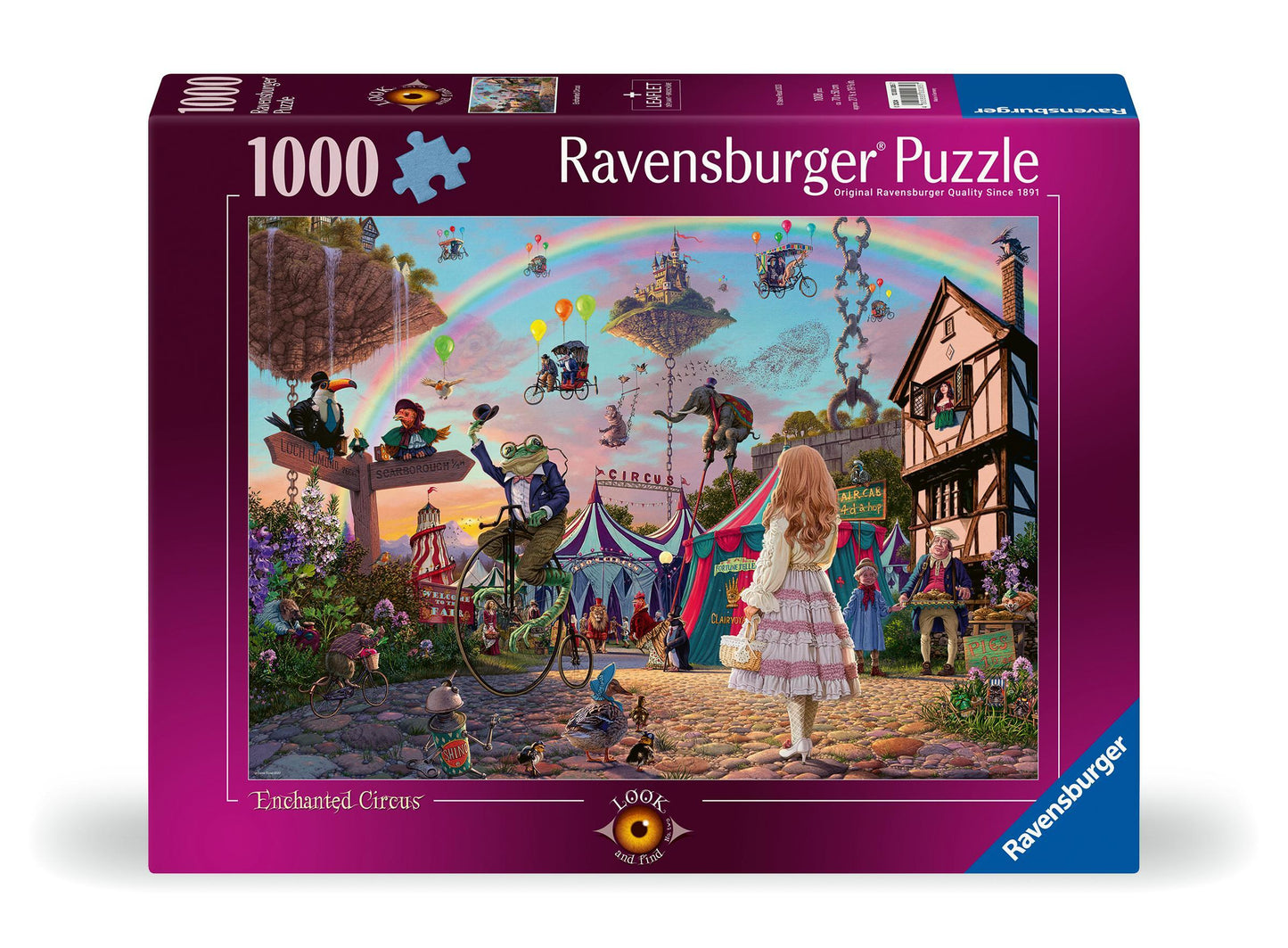 Erwachsenenpuzzle 1000 Teile - Der verwunschene Zirkus