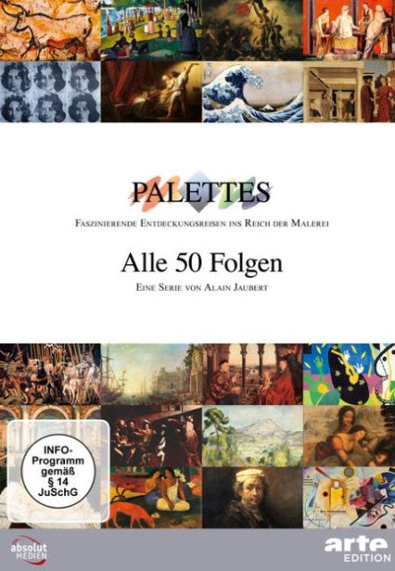 PALETTES - alle 50 Folgen,17 DVDs