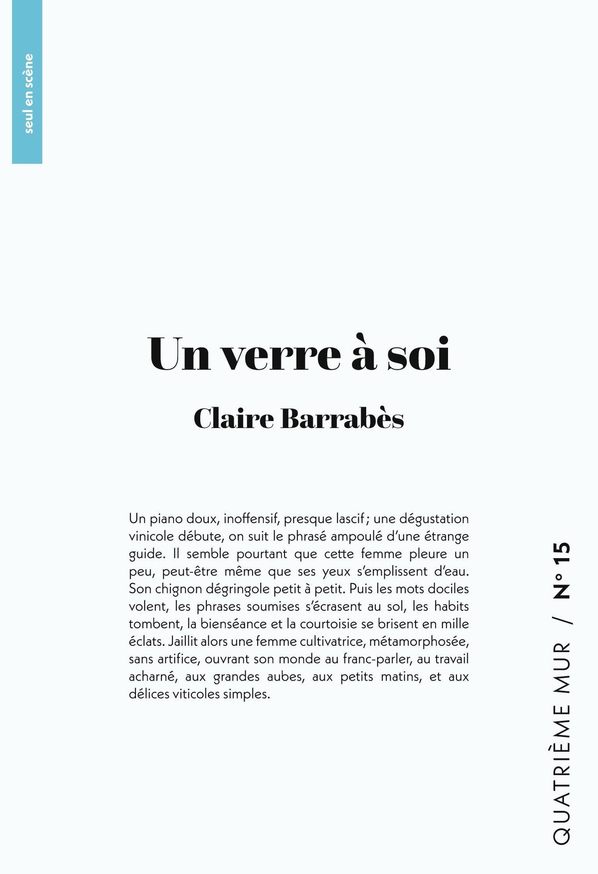 Buchcover: Un verre à soi