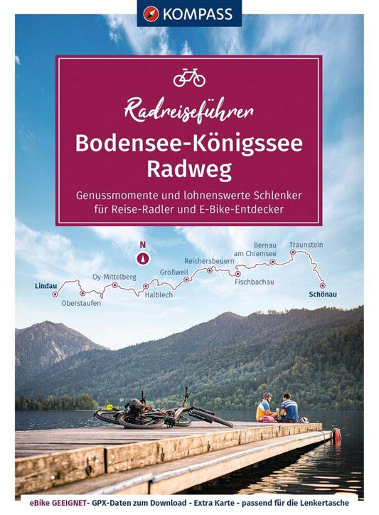 KOMPASS Radreiseführer Bodensee-Königssee Radweg
