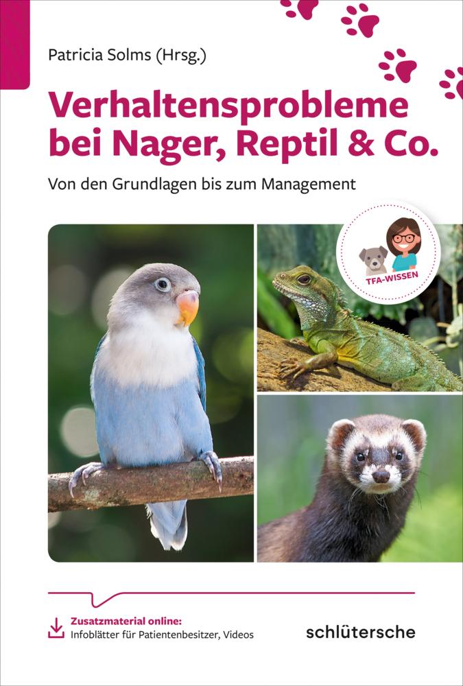 Buchcover: Verhaltensprobleme bei Nager, Reptil & Co.